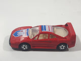 Soma Super Wheels Ferrari F40 Red Die Cast Toy Car Vehicle