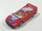 Soma Super Wheels Ferrari F40 Red Die Cast Toy Car Vehicle