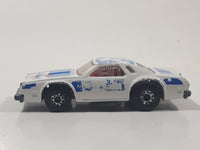 Vintage 1980 Lesney Products Matchbox Superfast No. 34 Chevy Pro Stocker White Lightning Die Cast Toy Race Car Vehicle