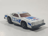 Vintage 1980 Lesney Products Matchbox Superfast No. 34 Chevy Pro Stocker White Lightning Die Cast Toy Race Car Vehicle