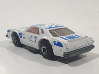 Vintage 1980 Lesney Products Matchbox Superfast No. 34 Chevy Pro Stocker White Lightning Die Cast Toy Race Car Vehicle