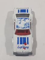 Vintage 1980 Lesney Products Matchbox Superfast No. 34 Chevy Pro Stocker White Lightning Die Cast Toy Race Car Vehicle