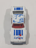 Vintage 1980 Lesney Products Matchbox Superfast No. 34 Chevy Pro Stocker White Lightning Die Cast Toy Race Car Vehicle