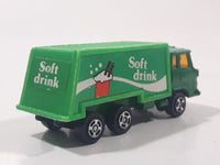 Soma Super Wheels COE Soft Drink Delivery Truck Green Die Cast Toy Car Vehicle