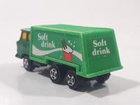 Soma Super Wheels COE Soft Drink Delivery Truck Green Die Cast Toy Car Vehicle