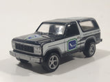 VHTF 1999 Racing Champions '80 Ford Bronco NHL Vancouver Canucks Ice Hockey Team Dark Blue and White Die Cast Toy Car Vehicle