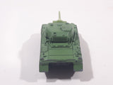 1999 Matchbox M4 A3 Sherman Tank Army Green Die Cast Toy Car Vehicle