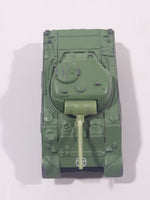 1999 Matchbox M4 A3 Sherman Tank Army Green Die Cast Toy Car Vehicle