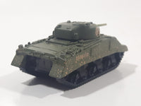 2000 Matchbox M4 A3 Sherman Tank Army Green Die Cast Toy Car Vehicle