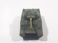 2000 Matchbox M4 A3 Sherman Tank Army Green Die Cast Toy Car Vehicle