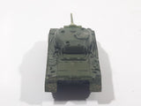 2000 Matchbox M4 A3 Sherman Tank Army Green Die Cast Toy Car Vehicle