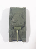 2000 Matchbox M4 A3 Sherman Tank Army Green Die Cast Toy Car Vehicle