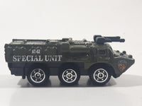 Singafund AT-62 Special Unit Army ABS S-Unit Dark Green Die Cast Toy Car Military Vehicle