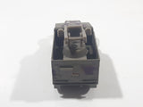 Vintage Zee Toys Zylmex Armored Half Truck T431 U.S.A. 8804 8A-43 Troop Carrier Dark Green Die Cast Toy Car Military Vehicle