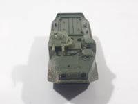 2000 Matchbox Military Amphibious Personnel Carrier Army Green Die Cast Toy Car Military Vehicle