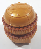 2002 McDonald's Battle Bots Big Mac Double Burger Pull Back 2 5/8" Tall Toy