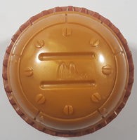 2002 McDonald's Battle Bots Big Mac Double Burger Pull Back 2 5/8" Tall Toy