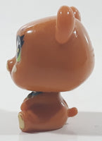 2012 Jakks Viacom and Rainbow Winx Club Love Brown Dog 1 1/2" Tall Toy Figure