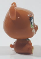 2012 Jakks Viacom and Rainbow Winx Club Love Brown Dog 1 1/2" Tall Toy Figure