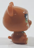 2012 Jakks Viacom and Rainbow Winx Club Love Brown Dog 1 1/2" Tall Toy Figure