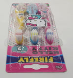 2020 Sanrio Hello Kitty Firefly 3 Pack Tooth Brushes Yellow Pink Blue New in Package