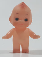 Vintage Kewpie Baby Miniature 2" Tall Rubber Toy Doll Figure