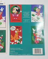 Rare Carlton Cards The Walt Disney Company Mickey Mouse Minnie Mouse Pluto Perforated Christmas Cards 9 Small Sheets 2 Large Sheets