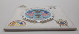 Vintage Ace Novelty & Printing Co. 1776 1976 Bicentennial 200 Years of Progress 6" x 6" Ceramic Tile Trivet