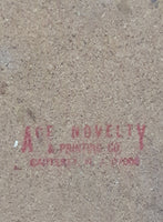 Vintage Ace Novelty & Printing Co. 1776 1976 Bicentennial 200 Years of Progress 6" x 6" Ceramic Tile Trivet