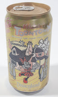 1989 Coca Cola Classic Caffeine Free Mickey's Toontown Disneyland Anaheim California 4 3/4" Tall Aluminum Metal Soda Pop Can NEVER OPENED