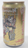 1989 Coca Cola Classic Caffeine Free Mickey's Toontown Disneyland Anaheim California 4 3/4" Tall Aluminum Metal Soda Pop Can NEVER OPENED