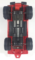 Rare Vintage Tonka Canadian Tire Pickup Truck with Box Cap and Driver 9 1/4" Long Pressed Steel and Plastic Toy Car Vehicle