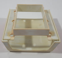 Rare Vintage Tonka Canadian Tire Pickup Truck with Box Cap and Driver 9 1/4" Long Pressed Steel and Plastic Toy Car Vehicle