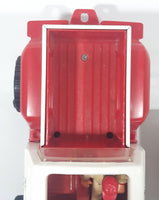 Rare Vintage Tonka Canadian Tire Pickup Truck with Box Cap and Driver 9 1/4" Long Pressed Steel and Plastic Toy Car Vehicle