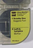 Vintage GAF View-Master Double-Vue Cartridge Picture Viewer Scooby Doo Doggone Fun! and Laff-A-Lympics Ski-Fun