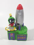 1998 Pez Cap Candy Warner Bros. Looney Tunes Marvin The Martian Candy Hander Dispenser