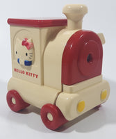 Vintage 1976 Sanrio Hello Kitty Train Engine Shaped Manual Pencil Sharpener Made in Japan