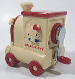 Vintage 1976 Sanrio Hello Kitty Train Engine Shaped Manual Pencil Sharpener Made in Japan