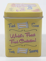 Archie McPhee Fried Chicken Candy "World's Finest Fowl Confection!" Small Tin Metal Container EMPTY