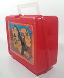 Vintage Thermos Brand Disney Pocahontas Red Plastic Lunch Box