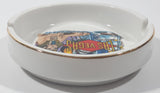 Vintage Las Vegas Ernie's Butts 4 1/2" Ceramic Ash Tray with Gold Trim