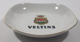 Vintage Fisher & Co 8633 Rodental Porzellanfabrik Veltins Beer 5 1/4" Porcelain Ash Tray with Gold Trim