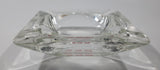 Vintage I Bet You Can't 5 3/4" Clear Glass Ash Tray