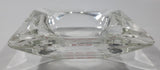 Vintage I Bet You Can't 5 3/4" Clear Glass Ash Tray