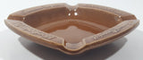 Vintage Sahm Heforder Pils Premium-Exquisit Brown 6" Ceramic Ash Tray