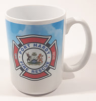 Port Hardy Fire Rescue 4 1/2" Tall Ceramic Coffee Mug Cup