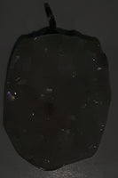 Raw Clear White Sparkling Quartz Crystal Necklace Pendant