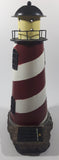 Solar Red and White Lighthouse Shaped 13 1/4" Tall Metal and Resin Not Working