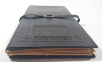 Vintage  The London Life Insurance Company "Personal Papers" Black Vinyl Folder Compliments Of H.R. Maxwell, C.L.U.