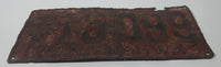 Antique 1929 Montana Metal Vehicle License Plate Tag 115 099